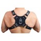 Mister B Walking Harness Black braga da passeggio a guinzaglio