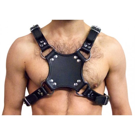 Mister B Walking Harness Black braga da passeggio a guinzaglio