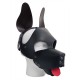 Mister B Shaggy Dog Hood testa di "cucciolo" con muso orecchie lingua in pelle