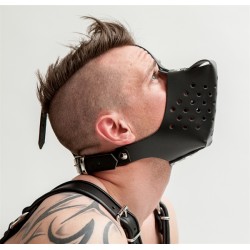 Mister B Leather Dog Muzzle museruola regolabile in pelle