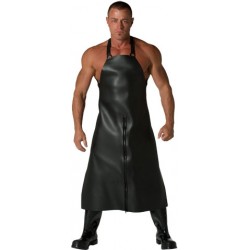 Mister B Neoprene Apron grembiule in neoprene nero