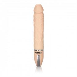 Colt Deep Drill Ivory dildo fallo realistico silicone vibrante vibratore