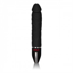Colt Deep Drill Black dildo fallo silicone realistico vibrante vibratore