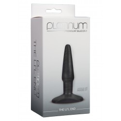 Platinum The Li'l End Charcoal plug dilatatore anale in silicone
