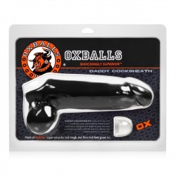 Oxballs Daddy Cock Sheath Black extender estensione del pene﻿ nero