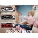 Oxballs Fido Cock Sheath Clear extender estensione del pene﻿ trasparente forma del pene di cane
