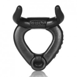 Oxballs Bull Cock Ring Black cockring anello per il pene estensibile in silicone nero