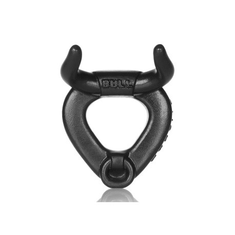 Oxballs Bull Cock Ring Black cockring anello per il pene estensibile in silicone nero