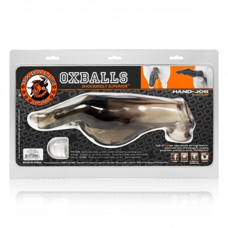 Oxballs Hand Job Cock Sheath Smoke extender estensione del pene﻿ fist fucking mano fumo