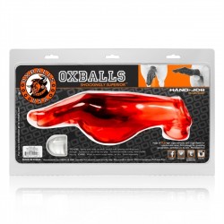 Oxballs Hand Job Cock Sheath Red extender estensione del pene﻿ fist fucking mano rosso