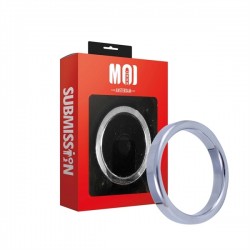 MOI Mr. Pristine 55 Stainless Steel Cock Ring anello per il pene in acciaio 55 mm.