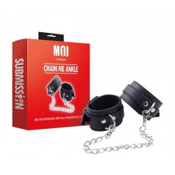 MOI Chain Me Ankle Cuffs With Iron Chain restrizione regolabili per caviglie con catenelle
