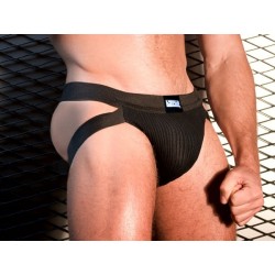BARCODE Anton Swim Jock Black jockstrap sospensorio