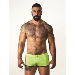 Mister B URBAN Ibiza Shorts Fluo Blue calzoncini per lo sport swim beachwear streetwear