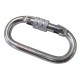 Mister B Bondage Safety Snap moschettone large in metallo s/m bondage sling funi e corde
