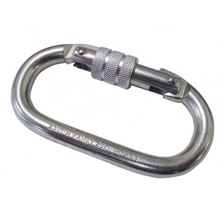 Mister B Bondage Safety Snap moschettone large in metallo s/m bondage sling funi e corde