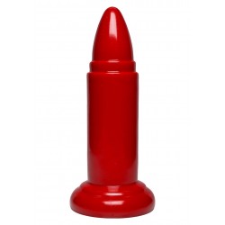 American Bombshell B10 Missile Cherry dildo fallo plug dilatatore anale rosso