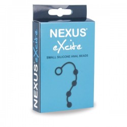 Nexus Excite Anal Beads anal balls palline anali piccole in silicone nero