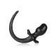 Oxballs MASTIFF Puppy Tail XL All Black dilatatore anale in silicone coda di cucciolo