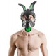 Mister B FETCH Rubber Dog Hood Tongue and Ears Green lingua e orecchie realizzate in gomma