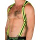 665 Neoprene Heckler Harness Black/Yellow harness realizzato in morbido e robusto neoprene