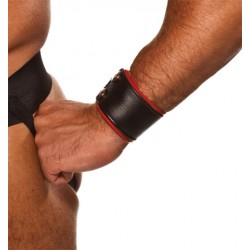 COLT Wristwallet Black Red bracciale portafoglio leather pelle con zip