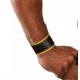 COLT Wrist Strap Band Black and Yellow bracciale leather pelle con velcro