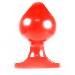 All Black Big Boy XXL Butt Plug 12 cm. dilatatore anale rosso