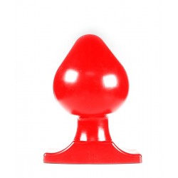 All Black Big Boy XXL Butt Plug 11 cm. dilatatore anale rosso
