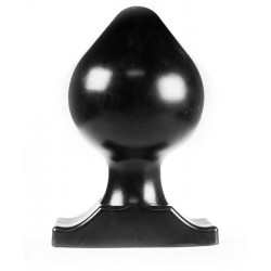 All Black Big Boy XXL Butt Plug 12 cm. dilatatore anale nero