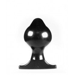All Black Big Boy Large Butt Plug 10 cm. dilatatore anale nero