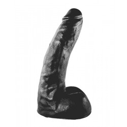 All Black Dildo 22 cm. [AB63] dildo fallo realistico nero
