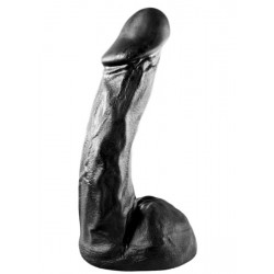 All Black Dildo 27.5 cm. [AB66] dildo fallo realistico nero