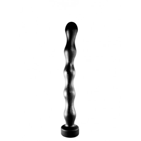 All Black Plug 41.5 cm. [AB70] dildo fallo plug nero