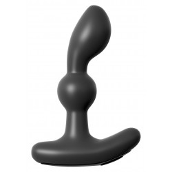 Anal Fantasy P Motion Massager Black plug dilatatore anale massaggiatore prostata vibrante in silicone