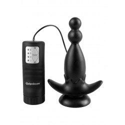 Anal Fantasy Vibrating Anal Anchor Black dilatatore anale vibrante in silicone