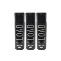 Mister B Load 90 ml. (3 flaconcini da 30 ml. tascabili) lubrificanti intimo simile allo sperma ibrido a base acquosa e silicone
