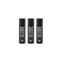 Mister B Glide 90 ml. (3 flaconcini tascabili da 30 ml.) lubrificante intimo a base di silicone