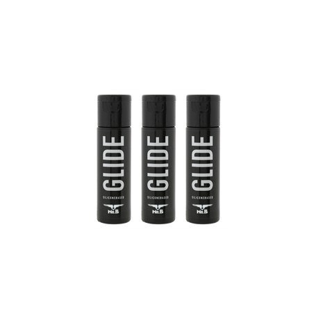Mister B Glide 90 ml. (3 flaconcini tascabili da 30 ml.) lubrificante intimo a base di silicone