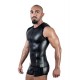 Mister B Neoprene Sleeveless T Zip Black smanicata in neoprene con zip