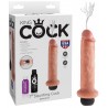 King Cock (7.00 inch) 17.78 cm. Squirting Cock  dildo fallo realistico con schizzo