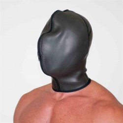665 Neoprene Confinement Hood doppia maschera in neoprene con zip