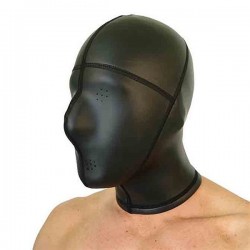 665 Neoprene Panel Hood Pinhole Eyes Mouth maschera cappuccio in neoprene aderente con fori
