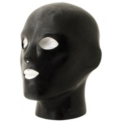 Mister B Rubber Heavy Duty Anatomical Hood With Holes maschera cappuccio realizzato rubber gomma
