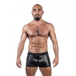 Mister B Neoprene Pouch Shorts Black calzoncini in neoprene con zip