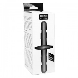 Hung System Double Plug 04 Black doppio attacco per 2 dido e plug anali