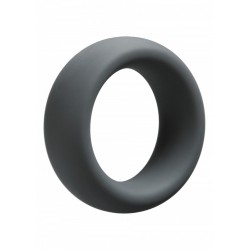 OptiMALE C Ring 35 mm. cockring spesso in silicone grigio