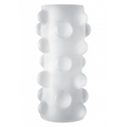 OptiMALE Stroker Rollerball masturbatore realizzato in UR3 trasparente