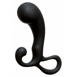 OptiMALE P Massager Black massaggiatore della prostata in silicone nero