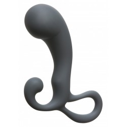 OptiMALE P Massager Grey massaggiatore della prostata in silicone grigio